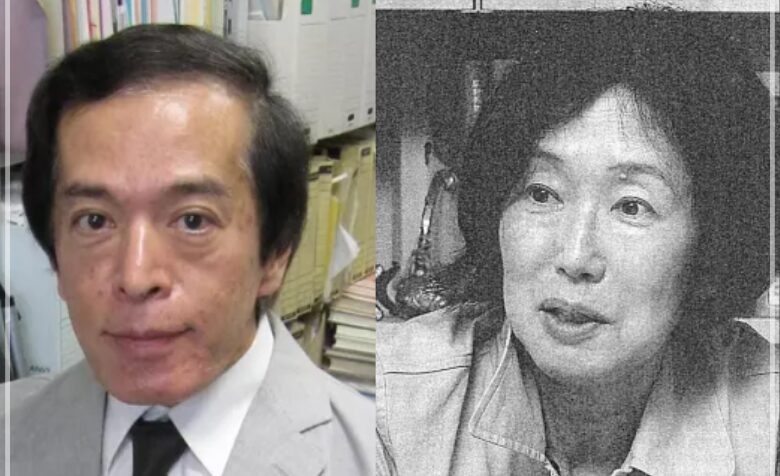 植田和男と妻・敬子