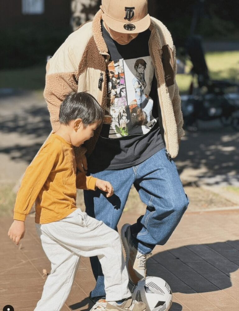 山内健司と子供